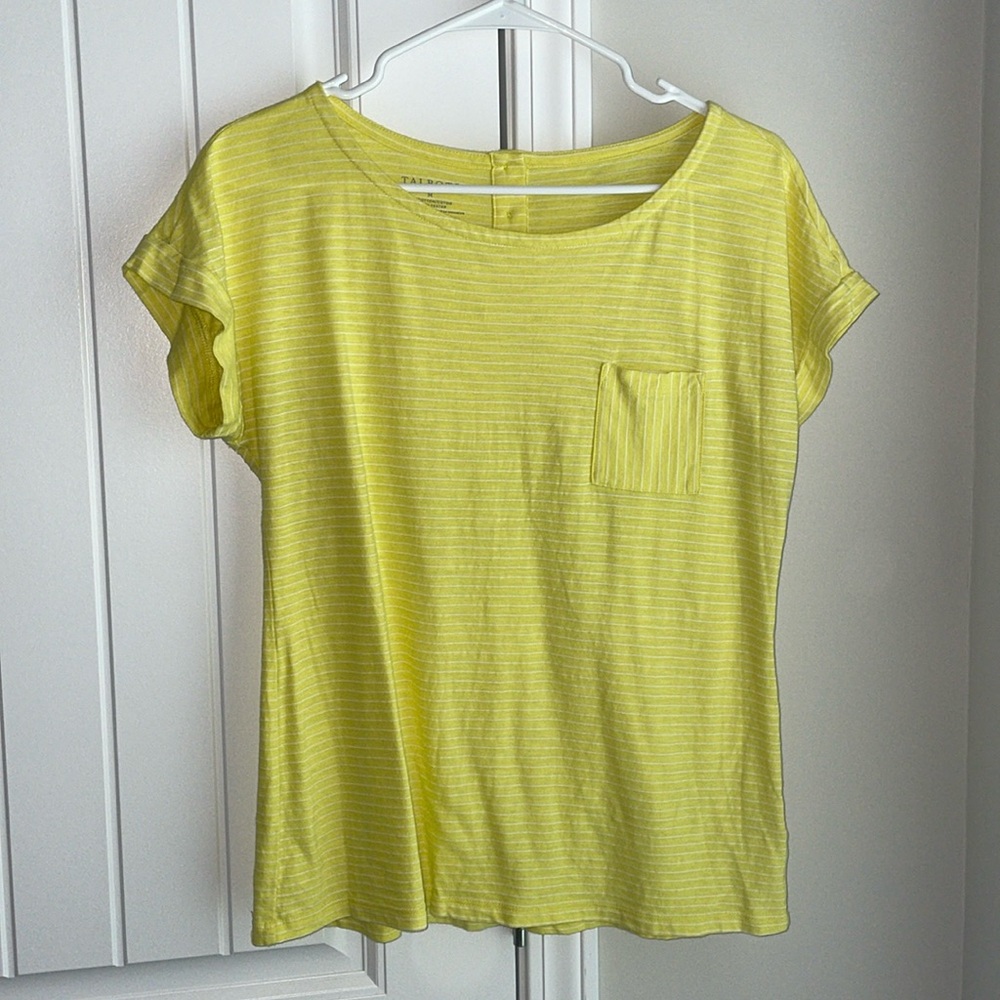 Talbots Striped Boatneck Tee